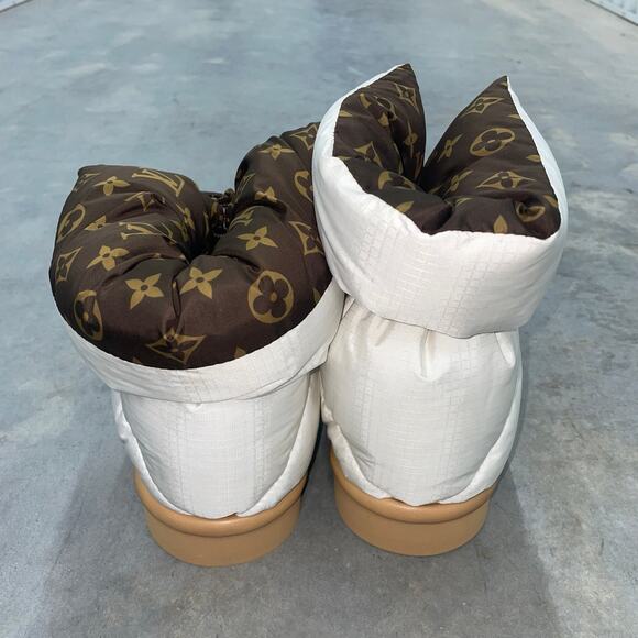 LOUIS VUITTON Nylon Monogram Pillow Comfort Ankle Boot 38 Brand new - Picture 9 of 13